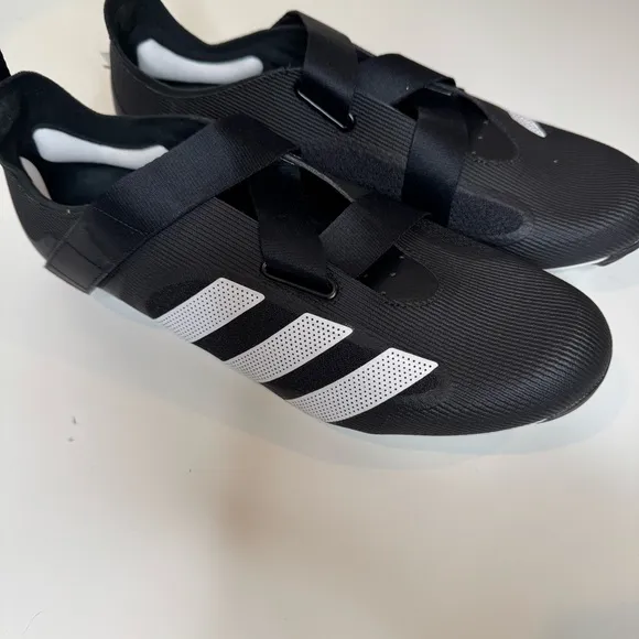 Adidas The Indoor Cycling Shoes Core Black Cloud White Cycling Shoes size 11.5