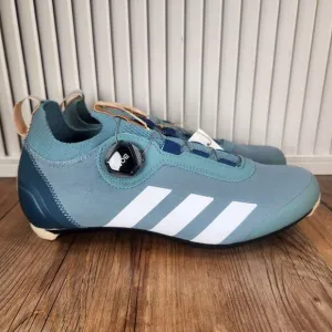 Adidas The Parley Road Shoe BOA Mens Sz 8 Blue Road Biking Cycling Shoes GX8931