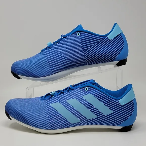 Adidas The Road Shoes Men's Size 9 Blue Rush Cycling Road Shoes GY6829 New