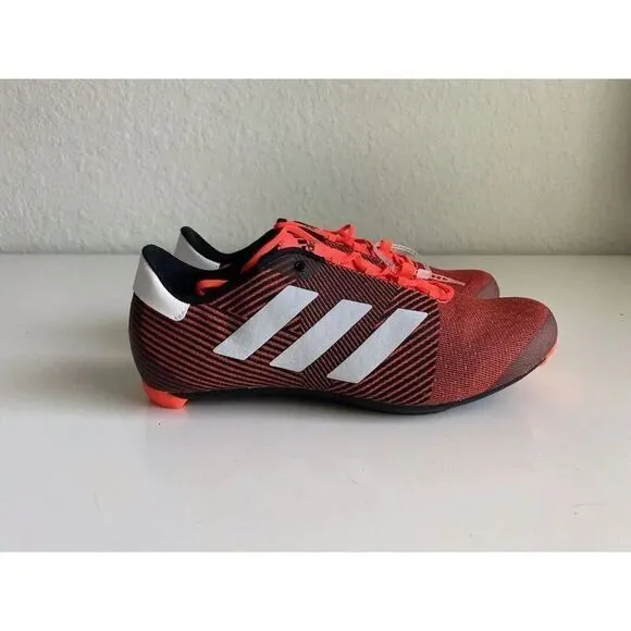 Adidas “The Road Shoes” Cycling HO3991 Men's Sz 9, Women’s 10 Bike Black Red NEW