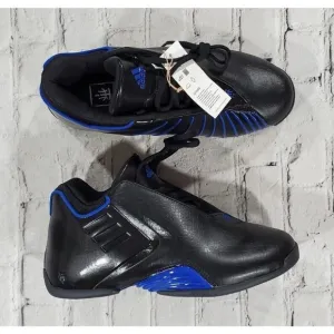 Adidas TMAC 3 Restomod Athletic Basketball Shoes Black Blue GY0258 MENS SIZE 9