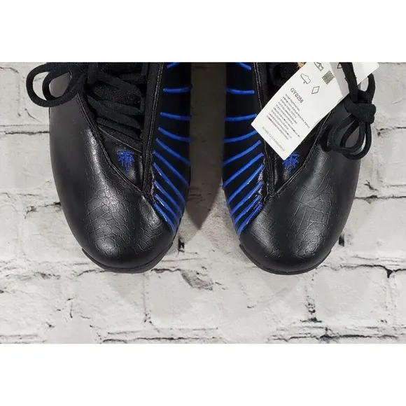 Adidas TMAC 3 Restomod Athletic Basketball Shoes Black Blue GY0258 MENS SIZE 9