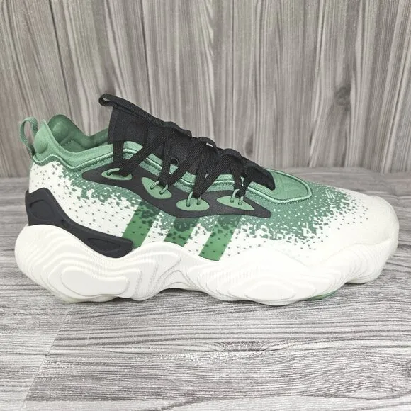 Adidas Trae Young 3 Low Grey/Green IE2703Basketball Shoes Men's Size 11 NEW
