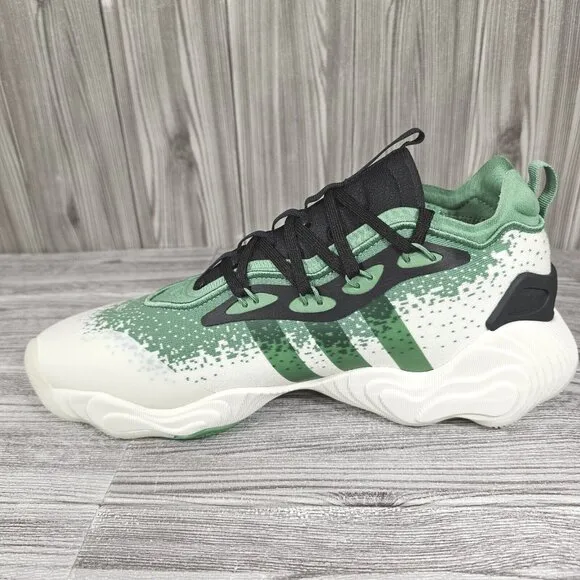 Adidas Trae Young 3 Low Grey/Green IE2703Basketball Shoes Men's Size 11 NEW
