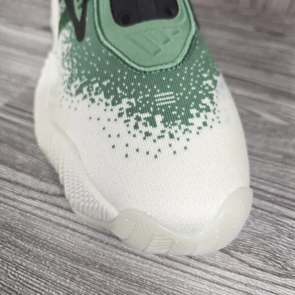 Adidas Trae Young 3 Low Grey/Green IE2703Basketball Shoes Men's Size 11 NEW