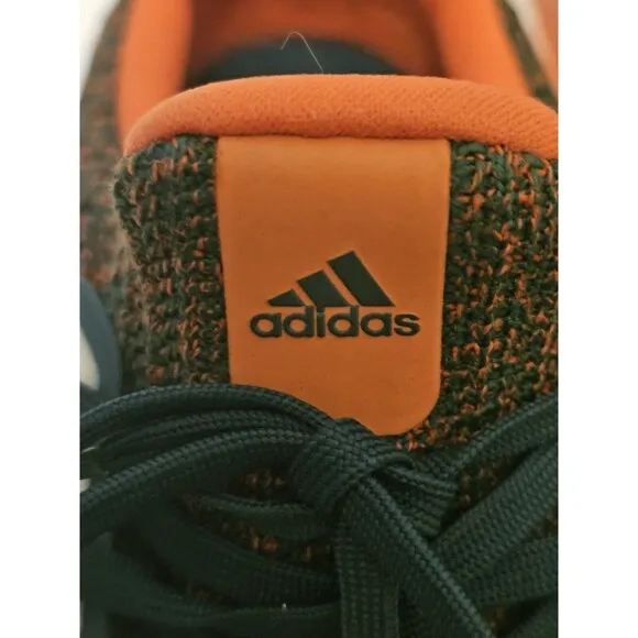 Adidas Ultra Boost 4.0  Miami Hurricanes Orange EE3702 Size 10.5 Mens
