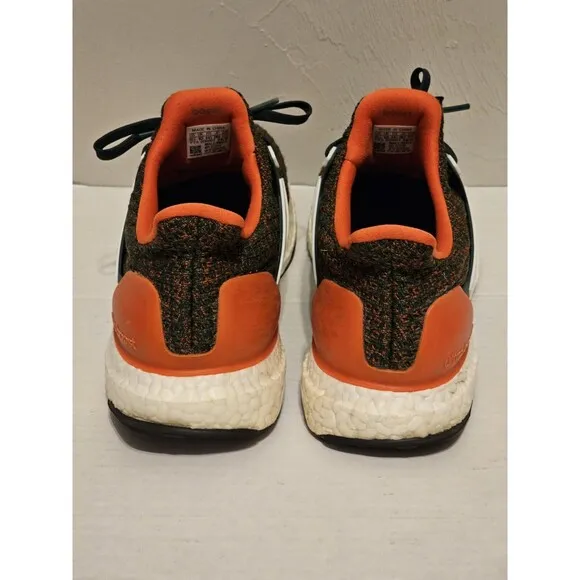Adidas Ultra Boost 4.0  Miami Hurricanes Orange EE3702 Size 10.5 Mens