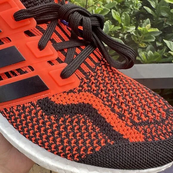 Adidas UltraBoost 5.0 DNA Solar Red Black Men's Running Shoes GX8965