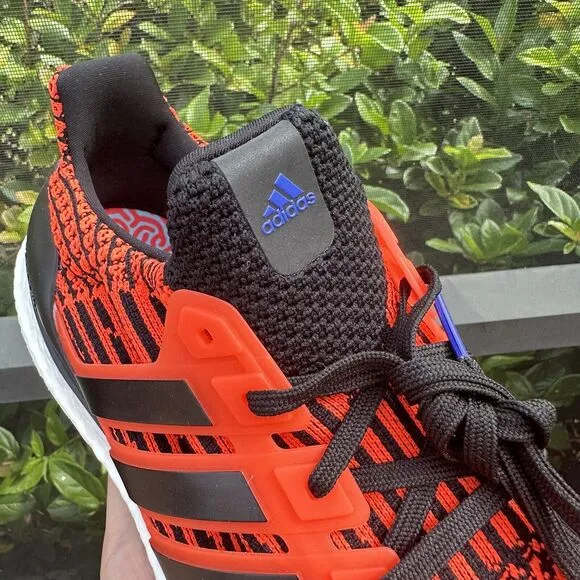 Adidas UltraBoost 5.0 DNA Solar Red Black Men's Running Shoes GX8965