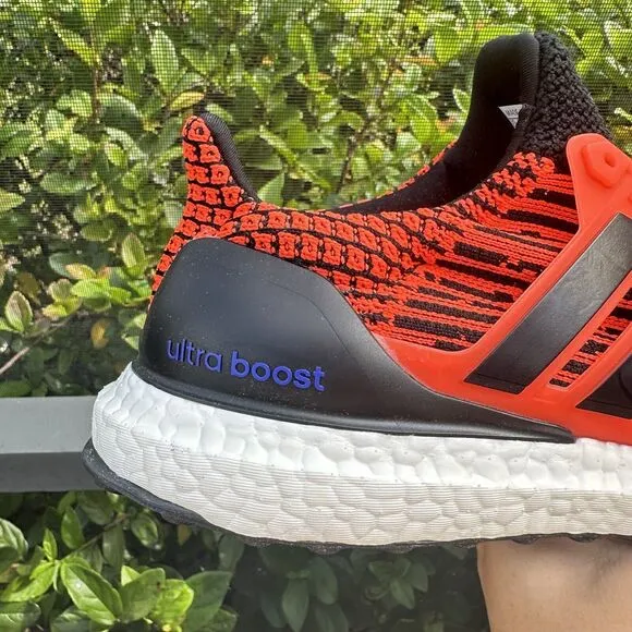 Adidas UltraBoost 5.0 DNA Solar Red Black Men's Running Shoes GX8965