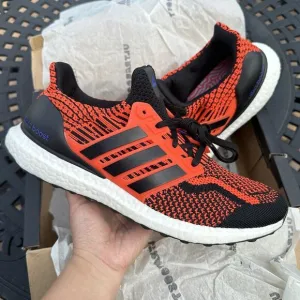 Adidas UltraBoost 5.0 DNA Solar Red Black Men's Running Shoes GX8965