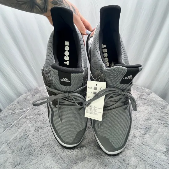 Adidas UltraBoost MTL Running Shoes Gray Silver Metallic Mens Size 18, NWT