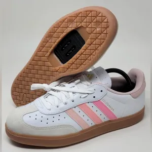 Adidas Velosamba LEA Cycling Shoes White Pink IE5826 Men's Sz 10/Women's 11 New
