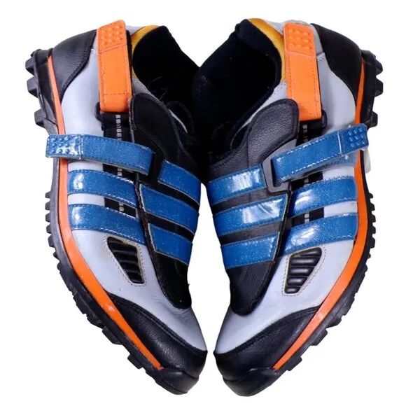 ADIDAS Vintage Cycling MTB Shoes Mountain Biking Made In France US 7 FR 40 #449
