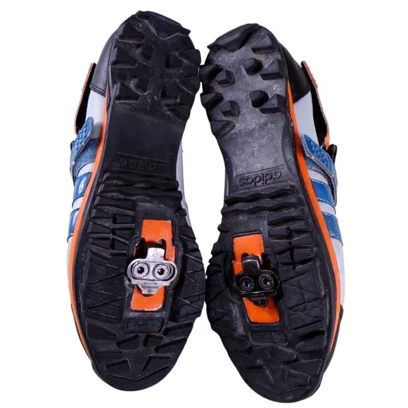 ADIDAS Vintage Cycling MTB Shoes Mountain Biking Made In France US 7 FR 40 #449