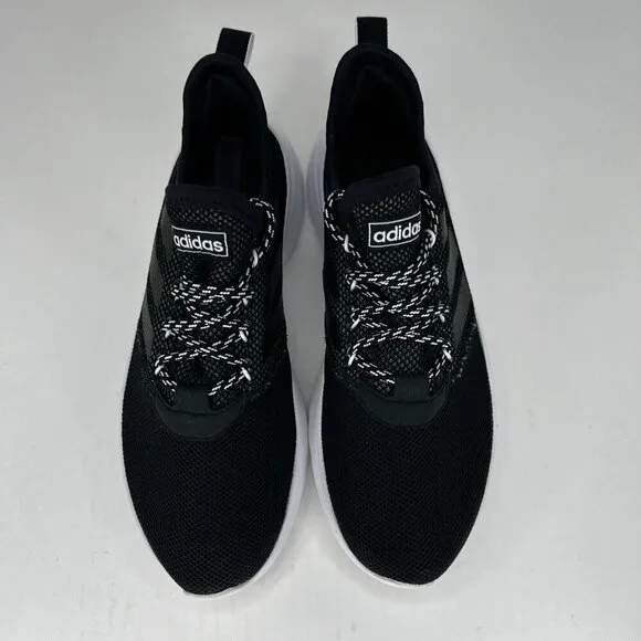 Adidas Womens F36654 Black Lite Racer Reborn Core Lace Up Size 10 Athletic Shoes