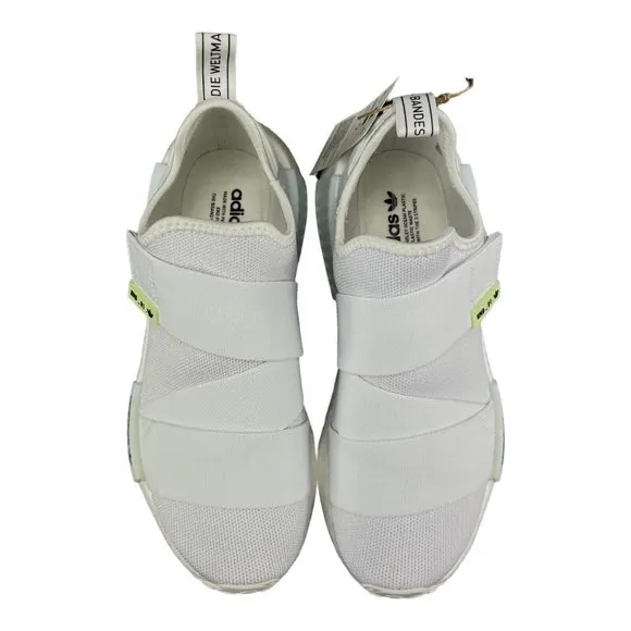 Adidas Women's NMD_R1 White Black Running Shoes GW5699 Size 7