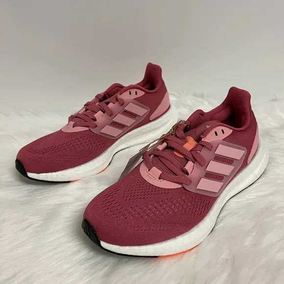adidas Women's Pureboost 22 Running Shoe In Coral Size 8.5 NWOB