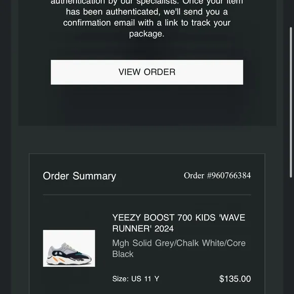 Adidas Yeezy Boost 700 V1 Kids Shoes - Gray and Black