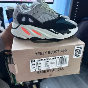 Adidas Yeezy Boost 700 V1 Kids Shoes - Gray and Black