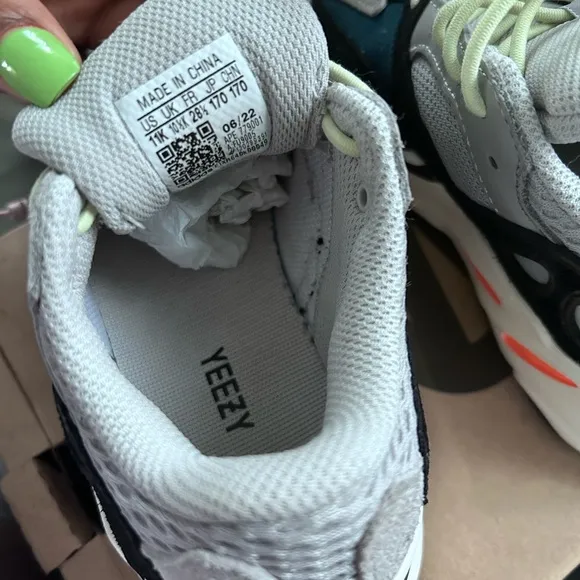 Adidas Yeezy Boost 700 V1 Kids Shoes - Gray and Black