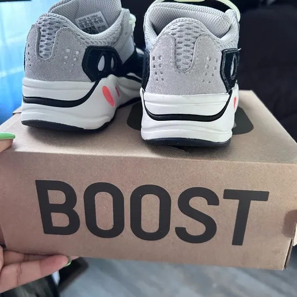 Adidas Yeezy Boost 700 V1 Kids Shoes - Gray and Black