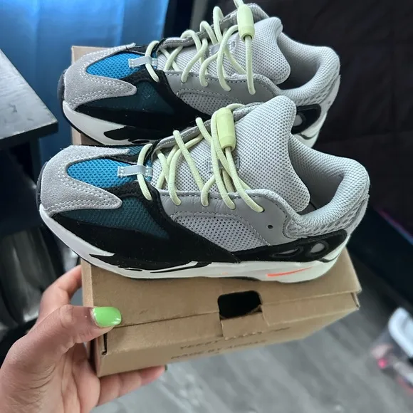Adidas Yeezy Boost 700 V1 Kids Shoes - Gray and Black