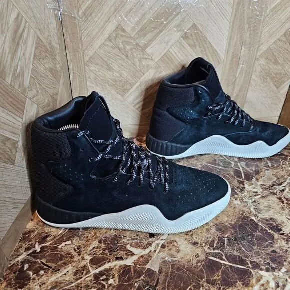 Adidas Youth Tubular Instinct suade running shoes size 6y.   193