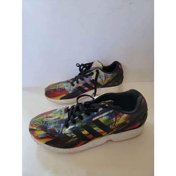 Adidas ZX Flux Torsion Men's Multicolor Lace Up Athletic Shoes Size 10.5