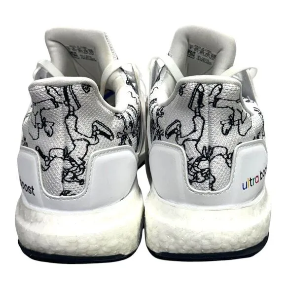 adidas UltraBoost DNA x Disney Goofy Pack White Black FX0228  Shoe Size 6 M 8 W