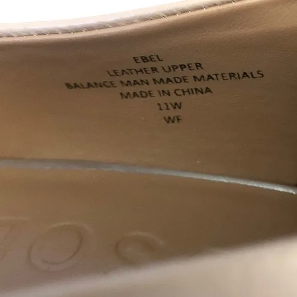 Aerosoles NIB Women's Simple Timeless Pump Light Stone 11W Mid Heel Rounded Toe