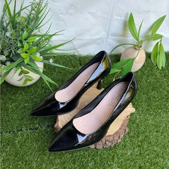 AGL BlackWomen's Isolde Pointed Toe High Heel Pumps Patent leather 36 US 6 $440