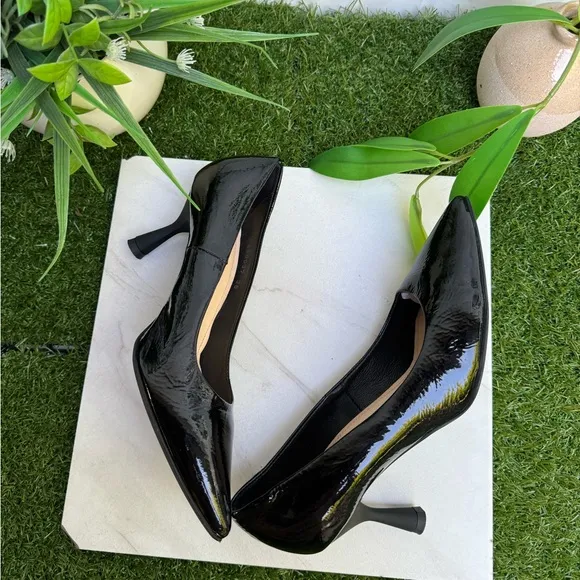 AGL BlackWomen's Isolde Pointed Toe High Heel Pumps Patent leather 36 US 6 $440