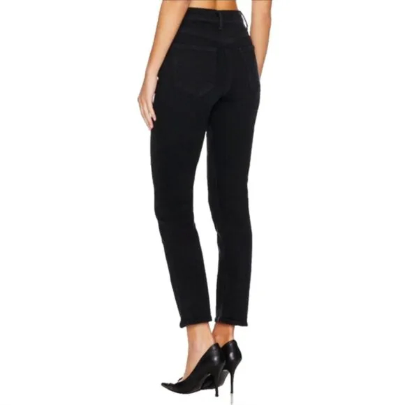 Agolde Riley Long High Rise Jeans in Compilation