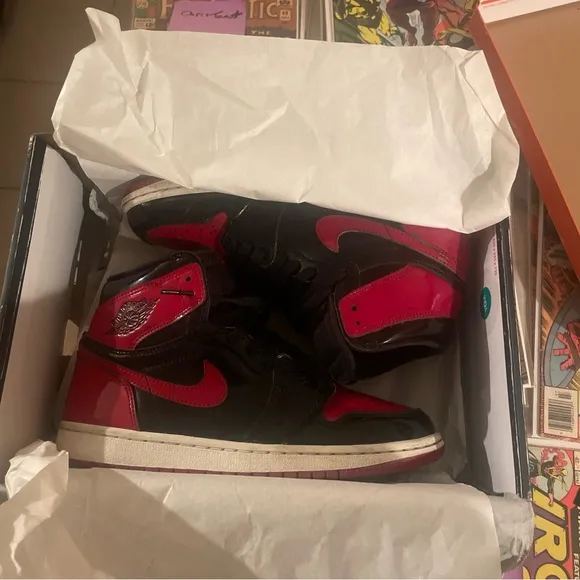 Air Jordan 1 “Patent Bred” Size 7.5
