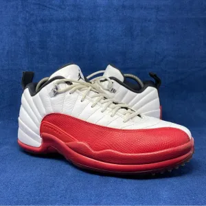 Air Jordan 12 cherry low golf men’s golf shoes size 9 US