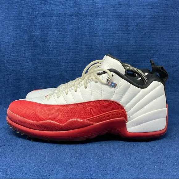 Air Jordan 12 cherry low golf men’s golf shoes size 9 US