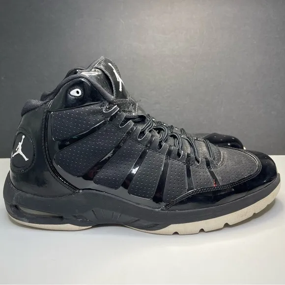 Air Jordan Men's Play In These Basketball Shoes Black 440894-010 Men’s Size 13