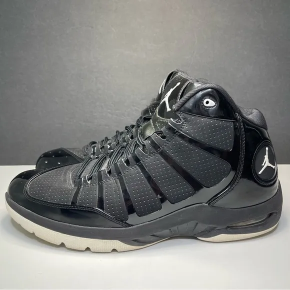 Air Jordan Men's Play In These Basketball Shoes Black 440894-010 Men’s Size 13