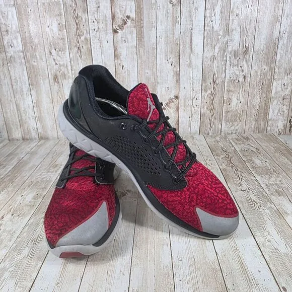 Air Jordan Training Shoes Red Black Athletic Sneakers Performance Size‎ 13