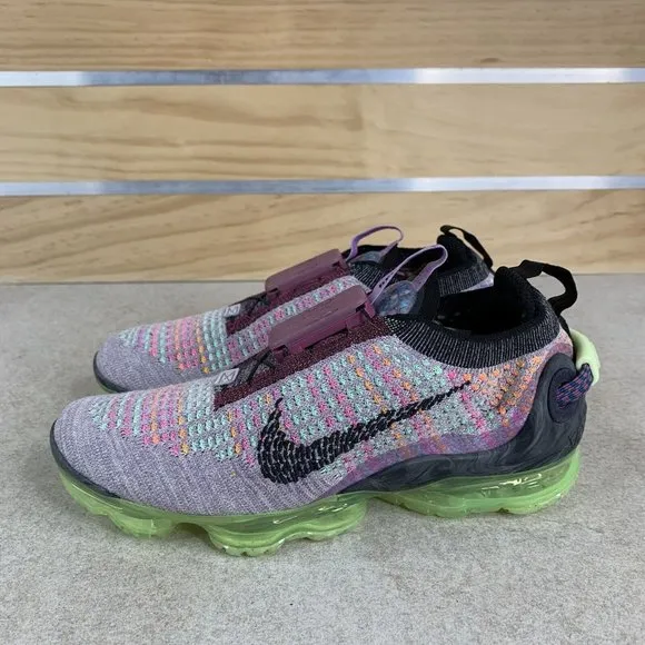 Air VaporMax 2020 FK &quot;Violet Ash Volt&quot; New Shoes Women's Size 6