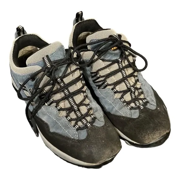 AKU Unisex Gore-Tex Hiking Shoes Navy Grey M7 L8.5