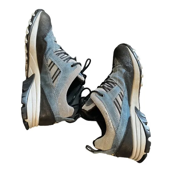 AKU Unisex Gore-Tex Hiking Shoes Navy Grey M7 L8.5