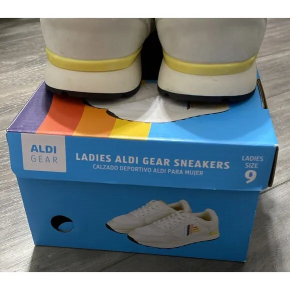 ALDI Gear 2025 Ladies 9 Sneakers Athletic Tennis Shoes Trainers Brand New In Box