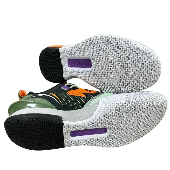 All City 10‎ V2 Men's Size 12 US Shoes Green Black Orange Boom ABA 059-14