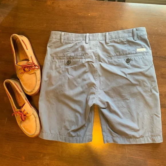 All Saints Grey Mitre Deck Shorts Size 33