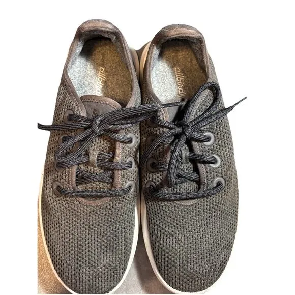 Allbirds Comfort Lightweight Tree Runners Shoes Men’s Size 9 Gray Sneakers