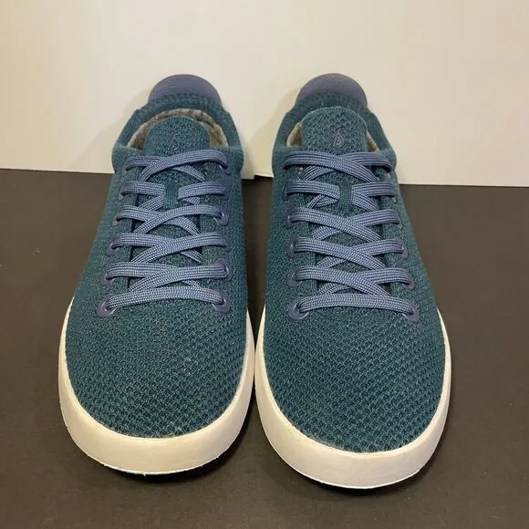 Allbirds Men’s Tree Piper Shoes Teal Blue Sneakers Comfort Low Top Sz 11 EUC