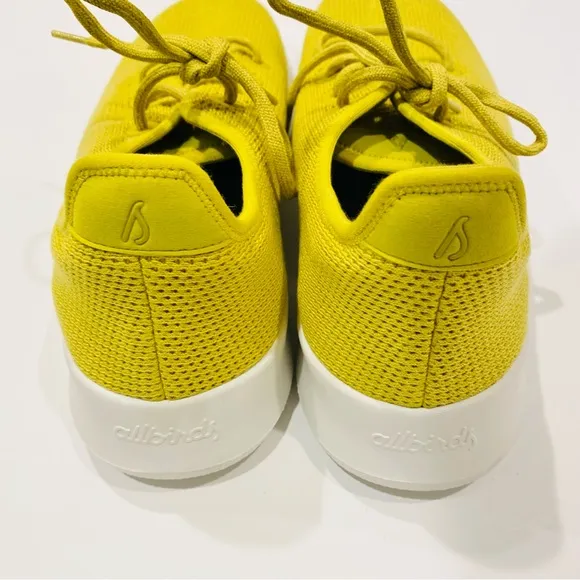 Allbirds Tree Runners Shoes Elephant Grass/Yellow (white sole) Size Mens 14.