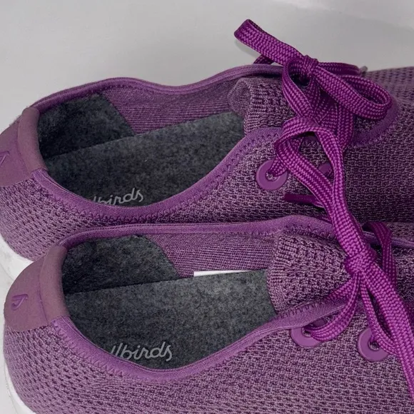 allbirds Tree Skipper Shoes Men's Size 10 in Lux Purple Lace up's Lightweight